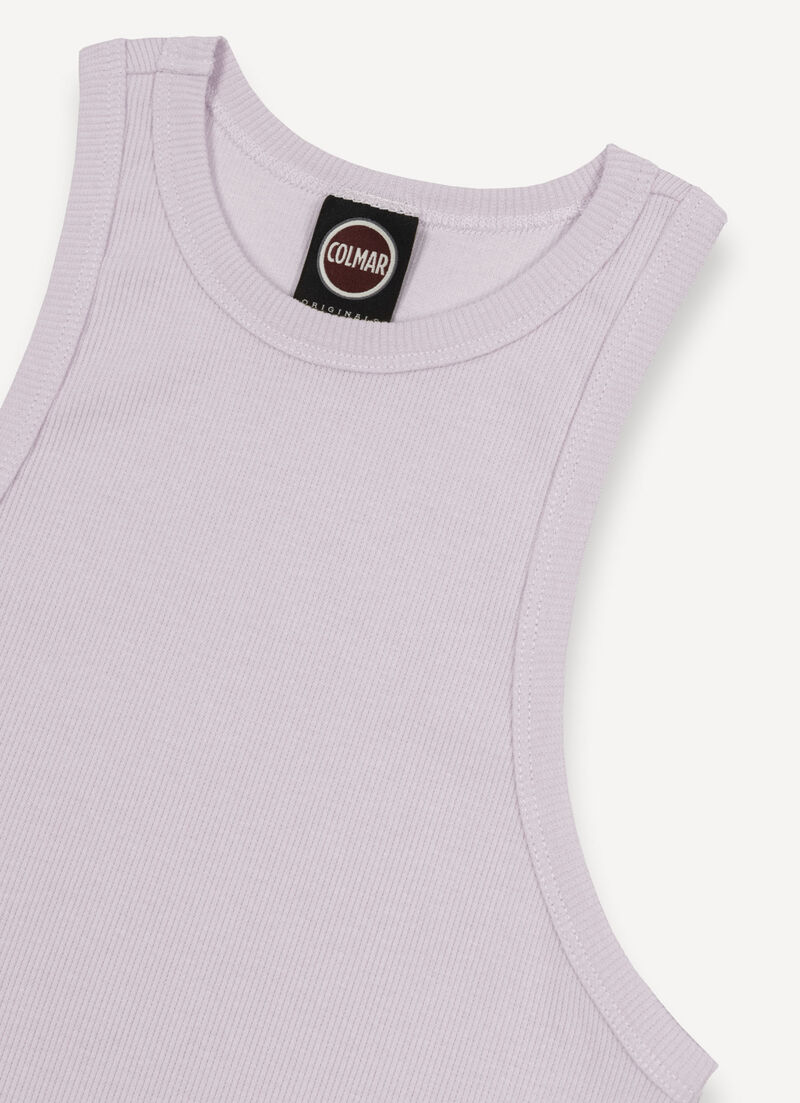 Ribbed vest top