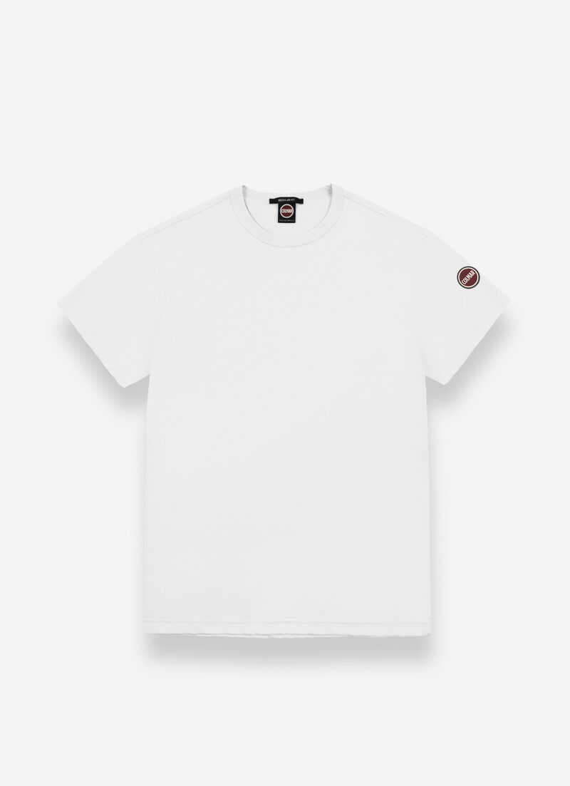 Cotton round-neck T-shirt
