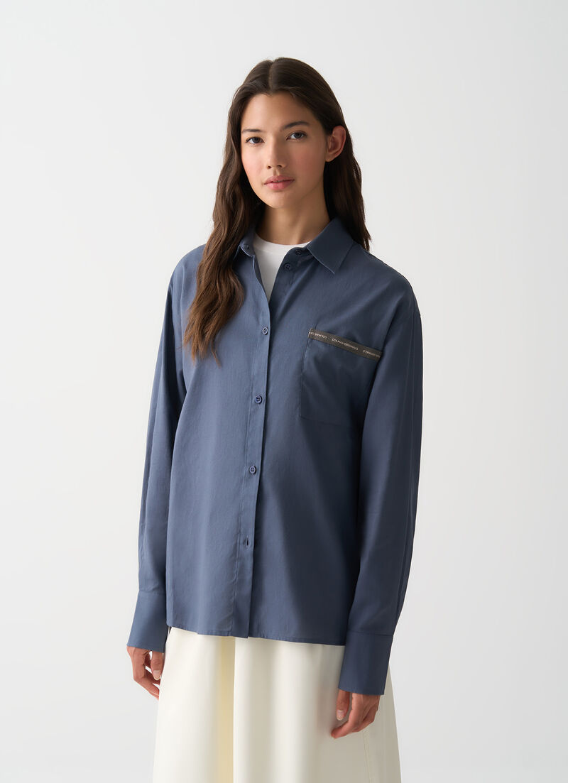 Cotton flannel shirt