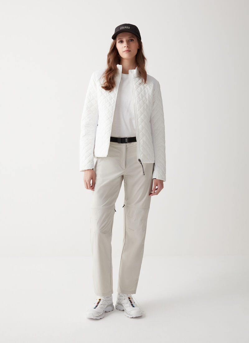 Quilted windproof jacket