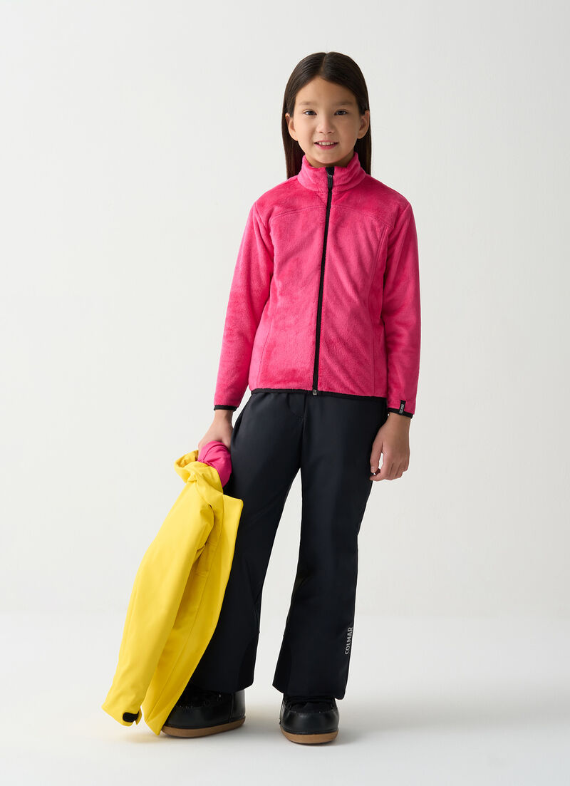 Girl's plush ski fleece