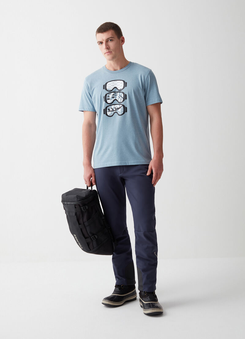 T-shirt with maxi print