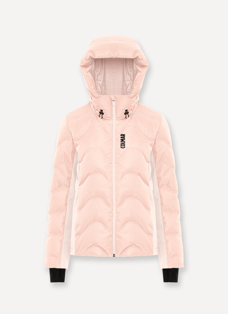 Extra-warm down ski jacket