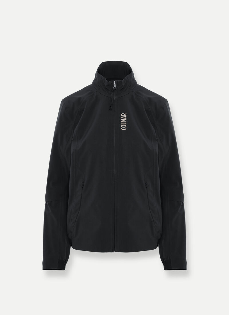 Partially heat-sealed softshell jacket