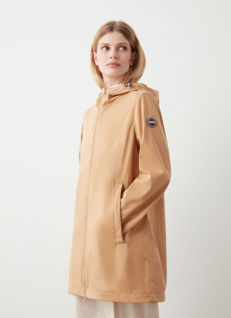 Long softshell jacket