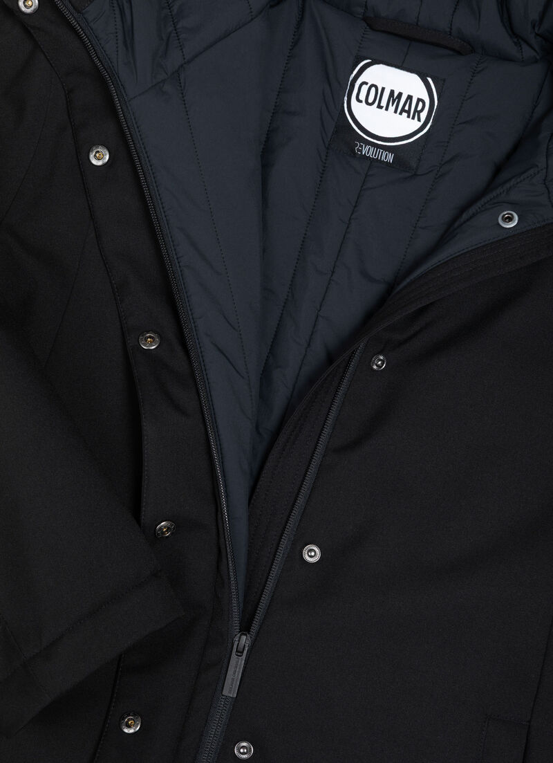 Padded parka with hood