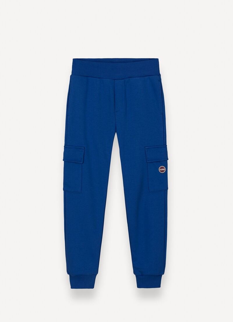 Cargo-style tracksuit bottoms