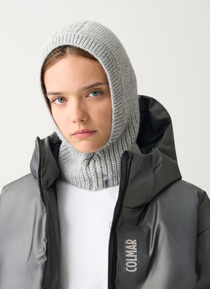 Women's knit balaclava