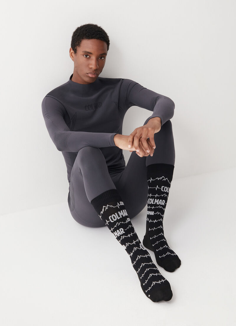 Unisex mountain ski socks