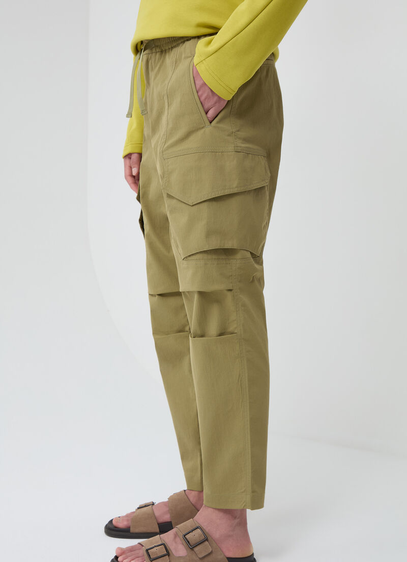 Easy care cargo trousers with darts