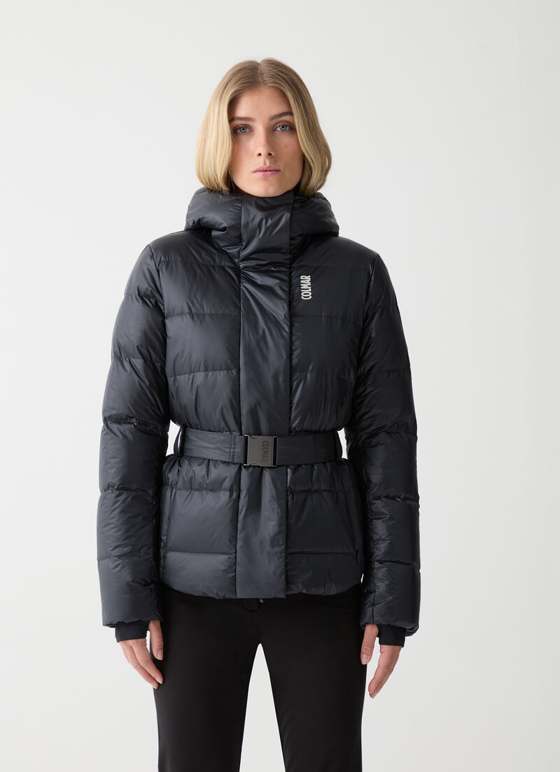 Extra-warm puffy ski parka