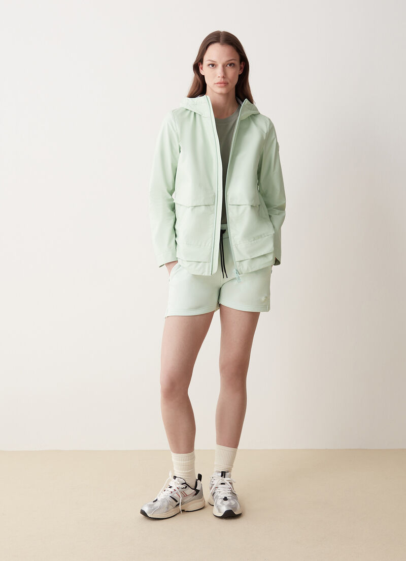 Jacket with Recycled Essentials hood