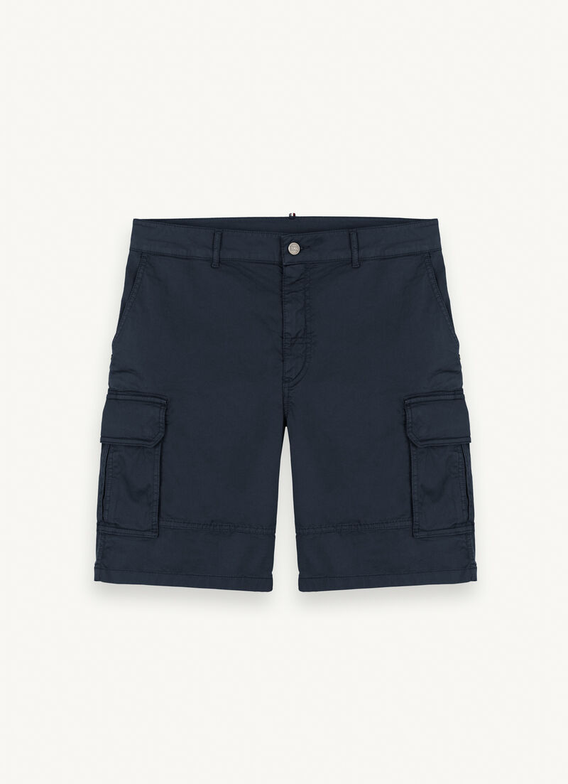 Cotton shorts with pockets