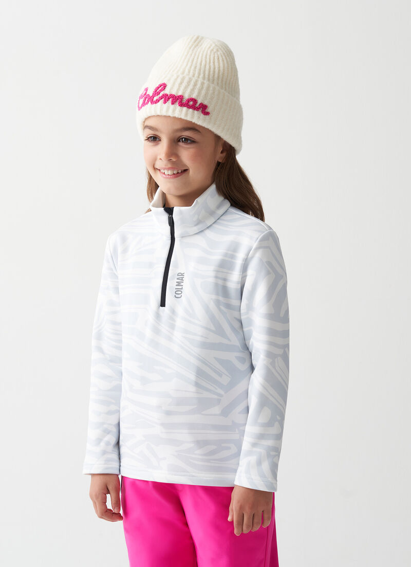 Scratchy girl's ski fleece