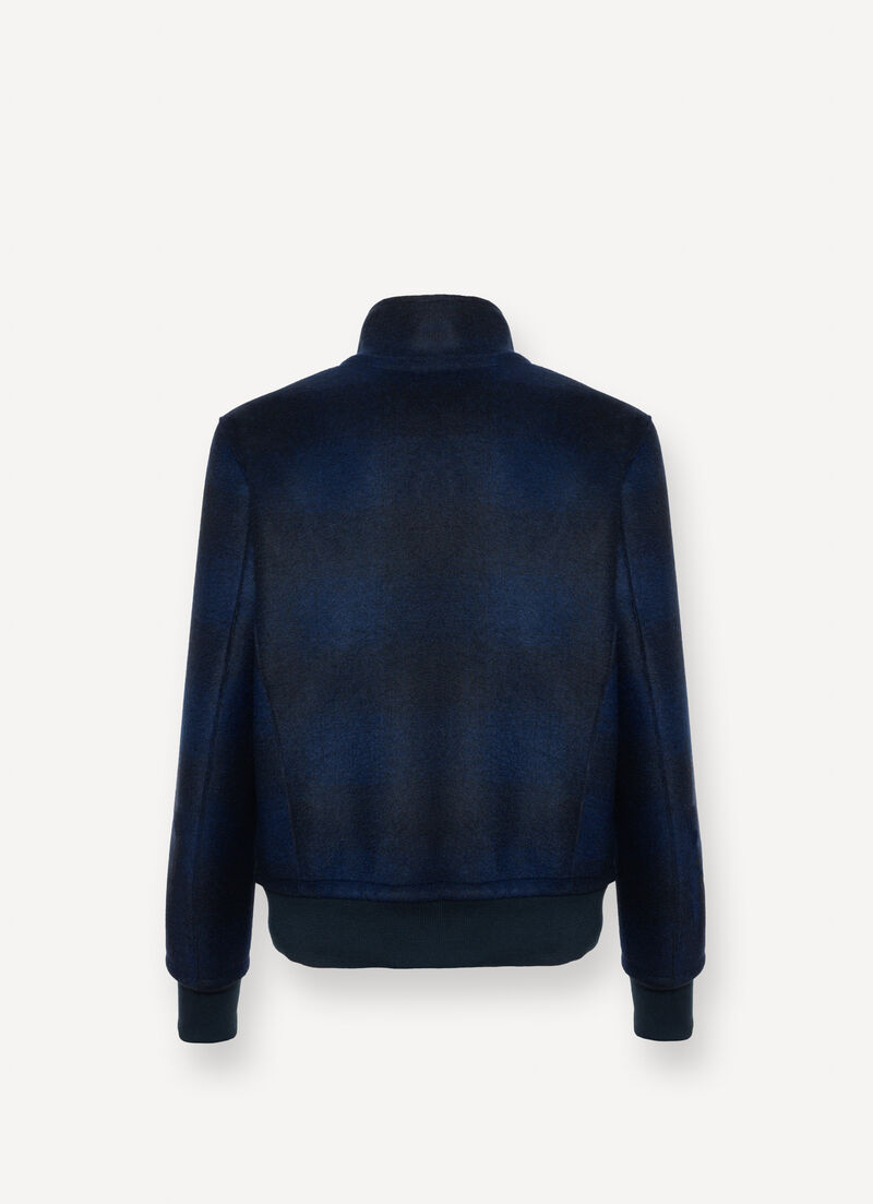 Reversible bomber jacket