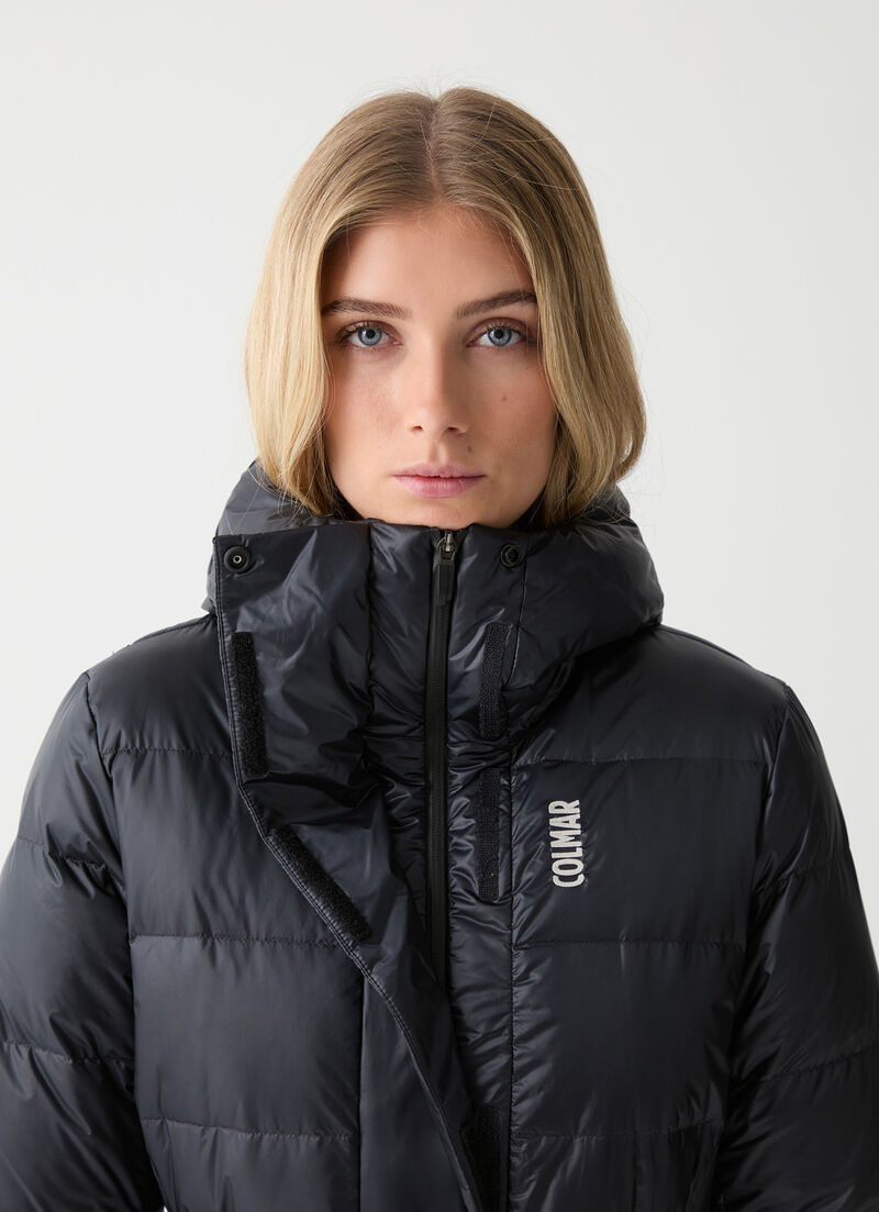 Extra-warm puffy ski parka