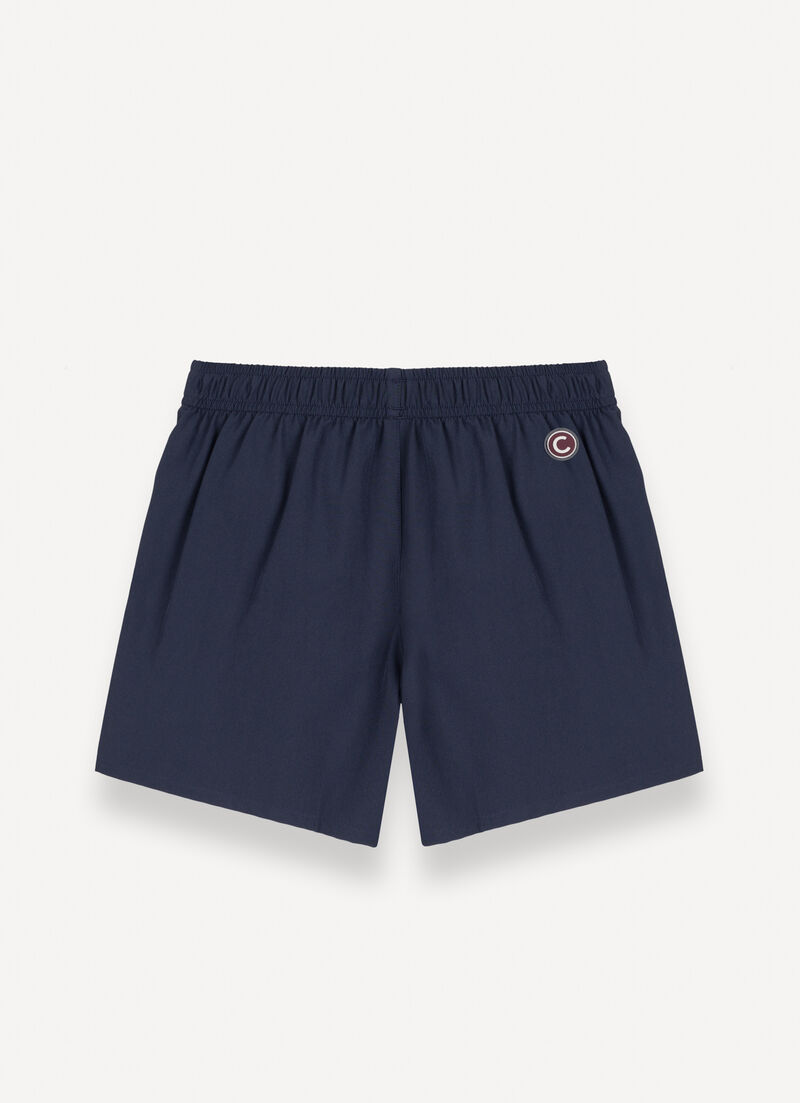 Solid-colour swimsuit