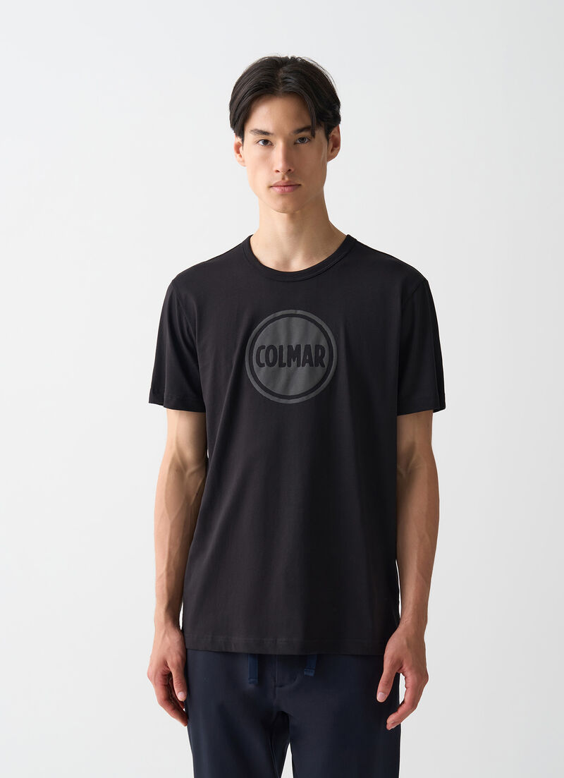 Crew-neck T-shirt with logo
