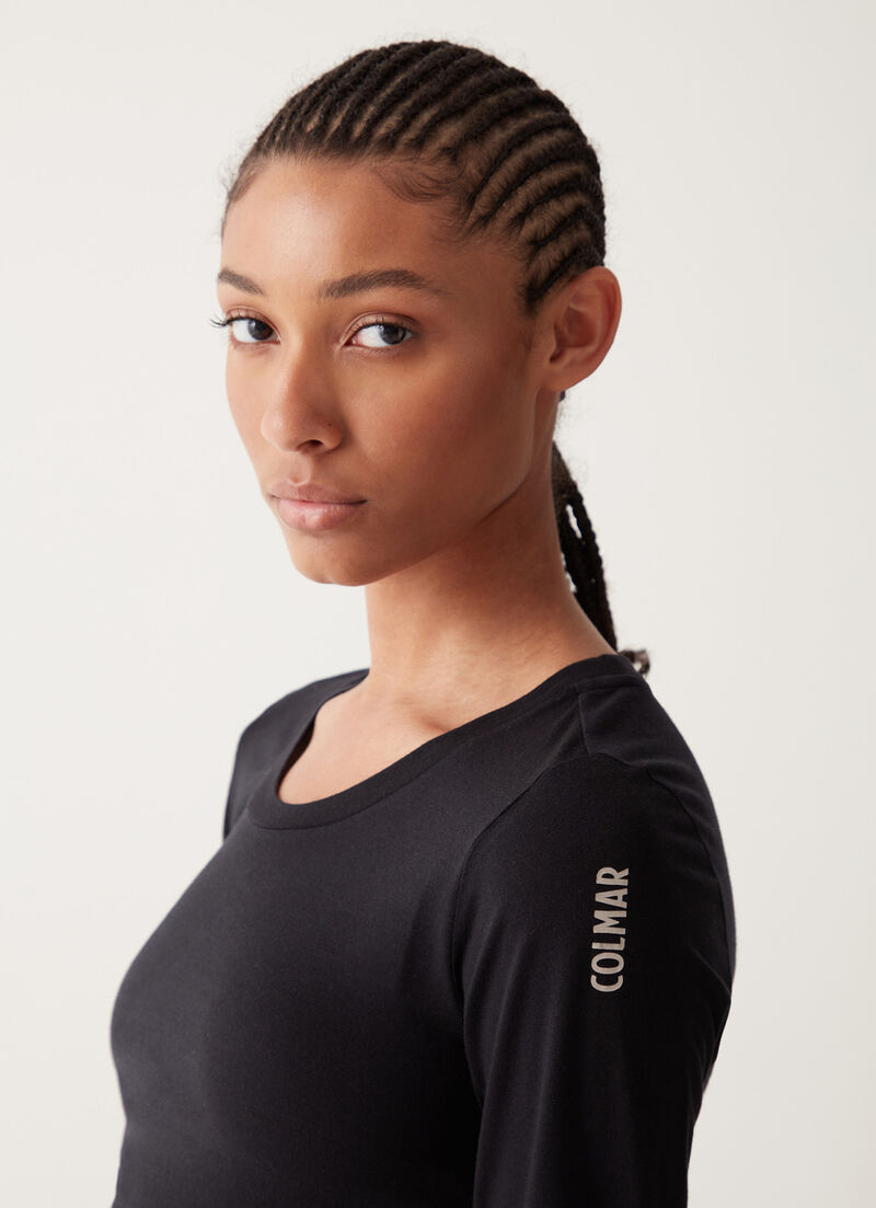 Long-sleeved T-shirt in jersey