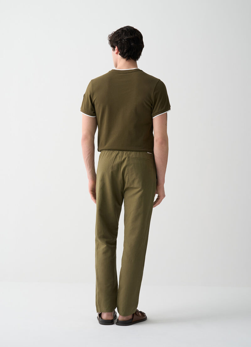 Linen trousers