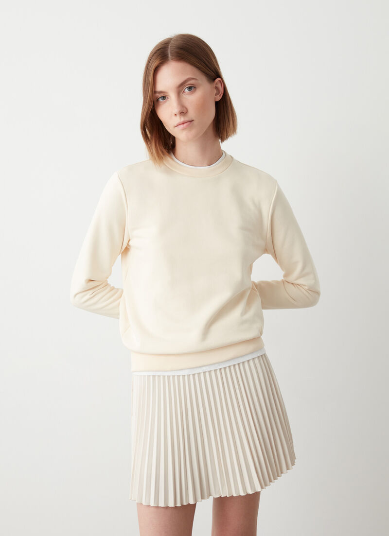 Crew neck sweatshirt