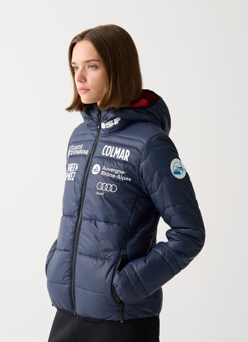 French national team quilted jacket