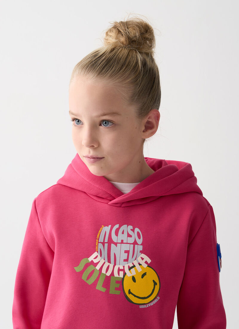 Unisex sweatshirt with SmileyWorld® print