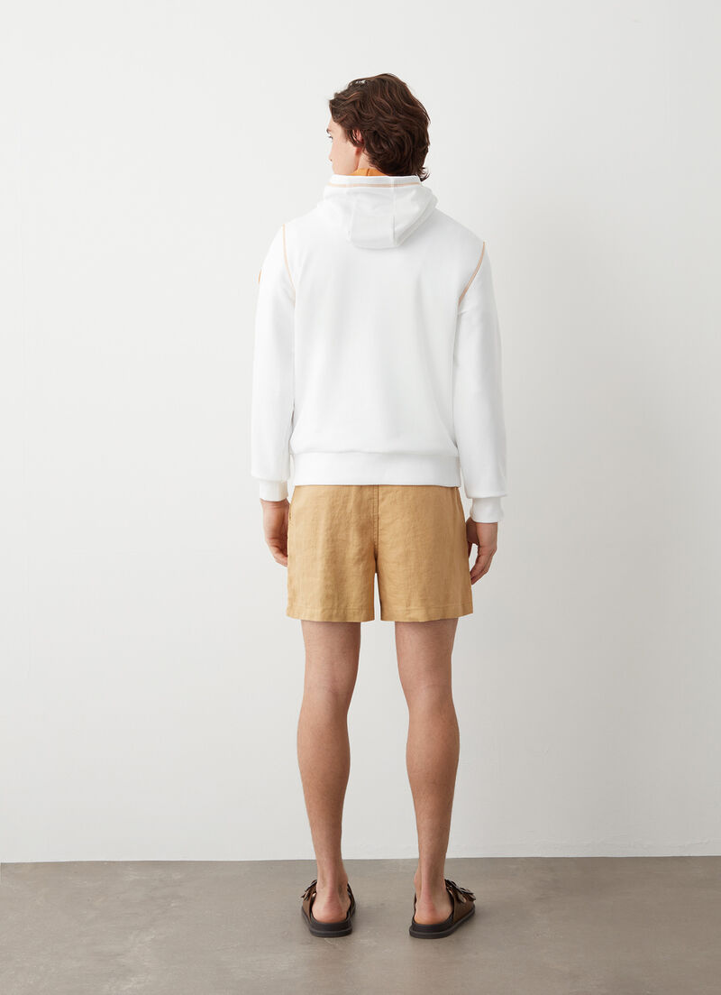 Sweatshirt with colourful details