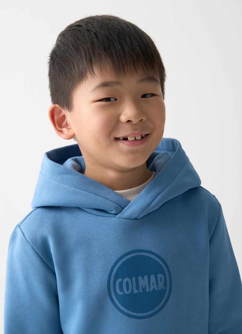 Hooded sweatshirt with logo