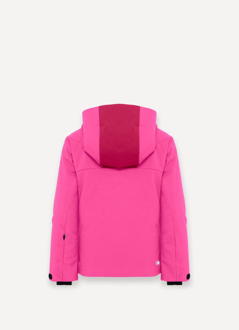 Girl's mechanical stretch ski jacket