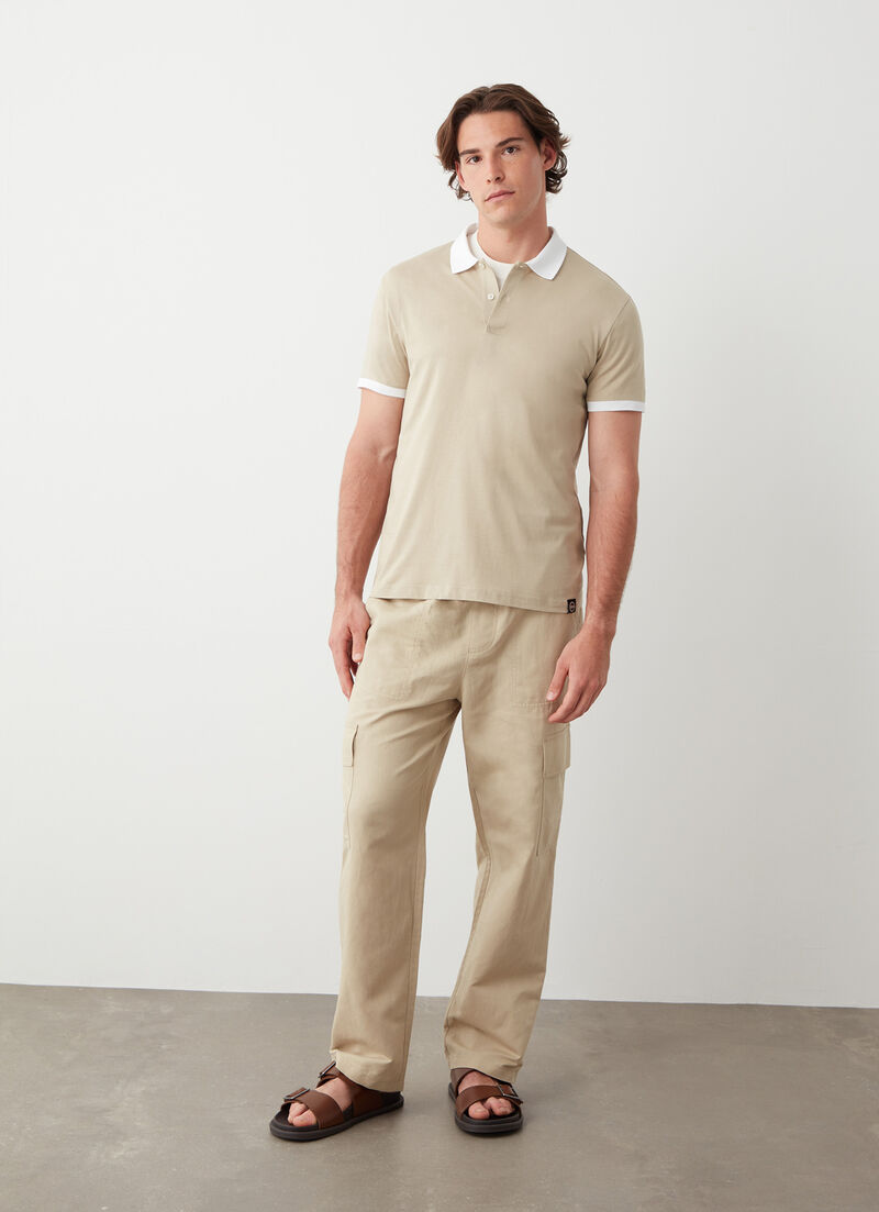 100% Supima® cotton polo-shirt