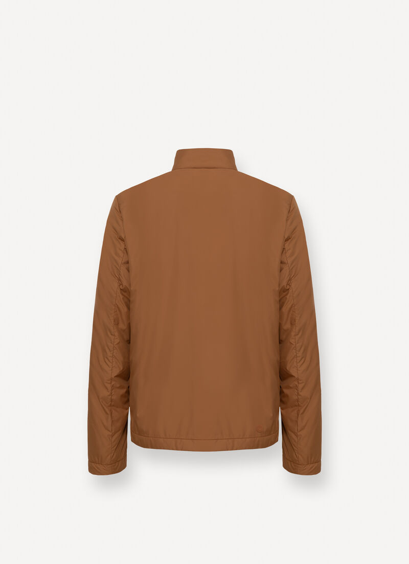 Biker jacket with wad padding