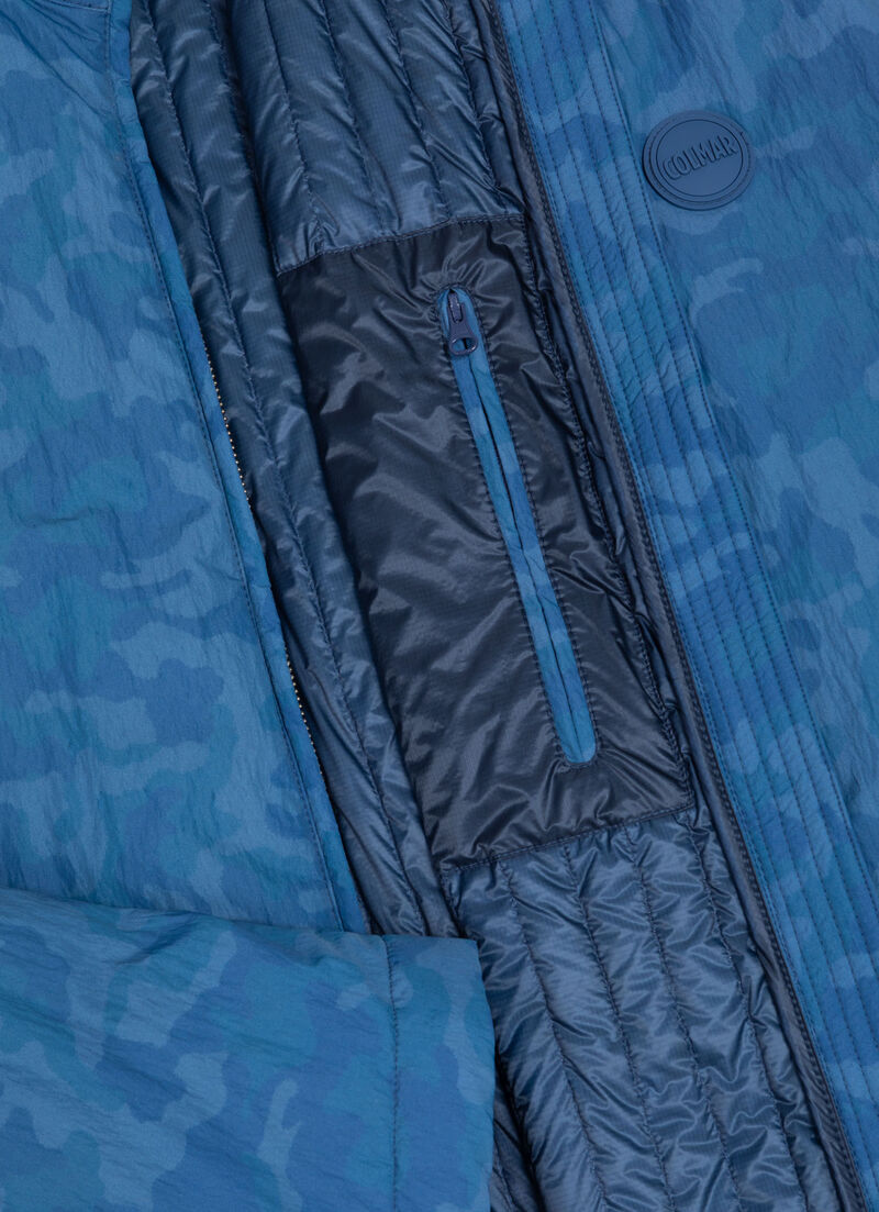 Camouflage down jacket