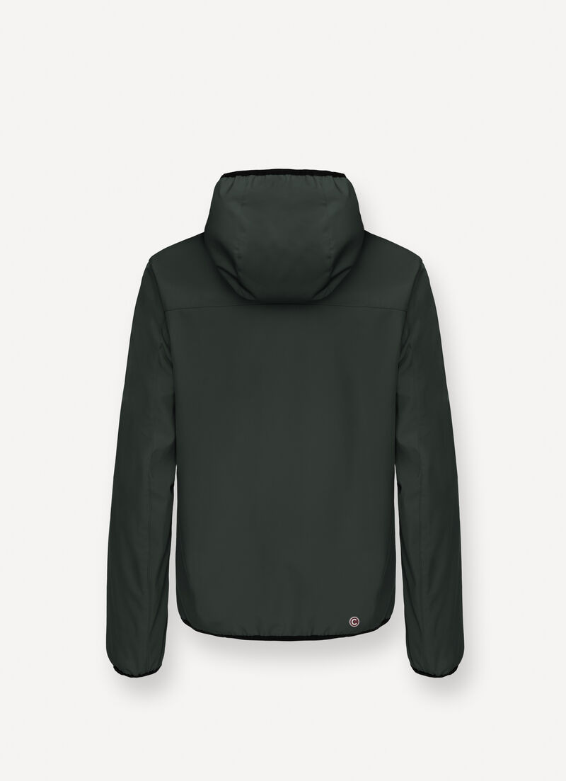 Softshell hooded jacket
