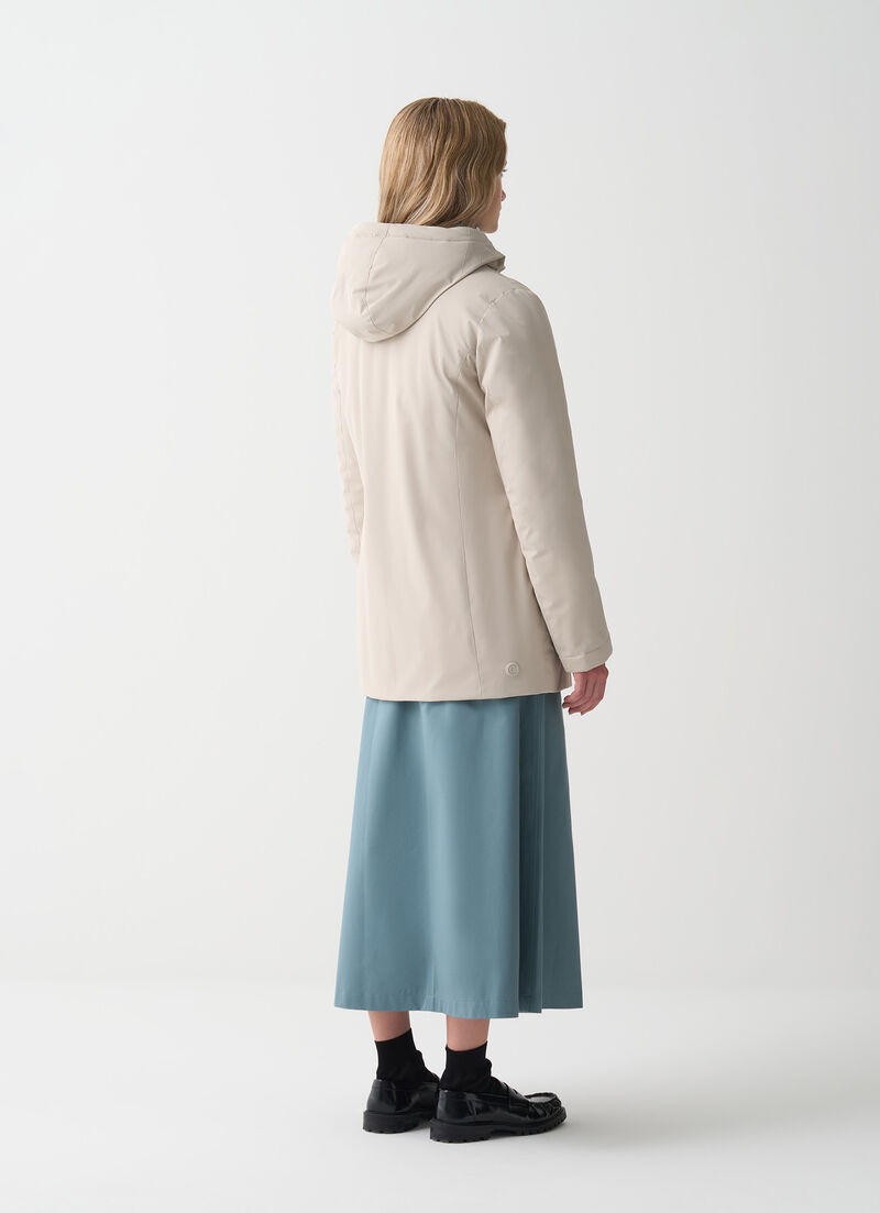 Waterproof down jacket