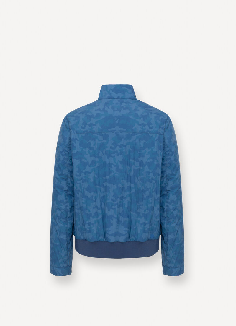 Camouflage down jacket