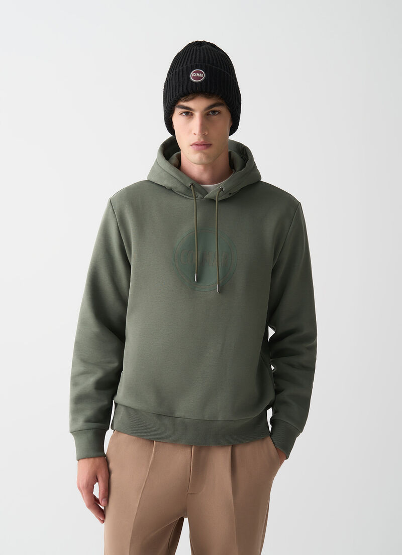 Hooded sweatshirt with logo
