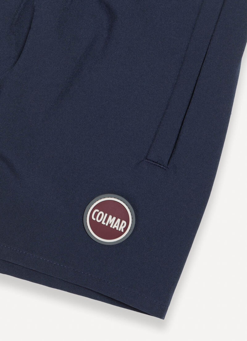 Solid-colour swimsuit