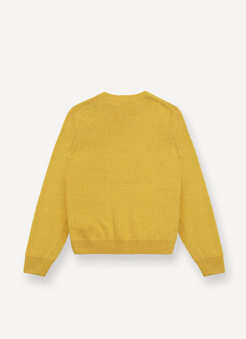 Unisex round-neck pullover