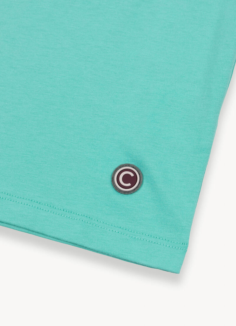 Short-sleeved jersey T-shirt