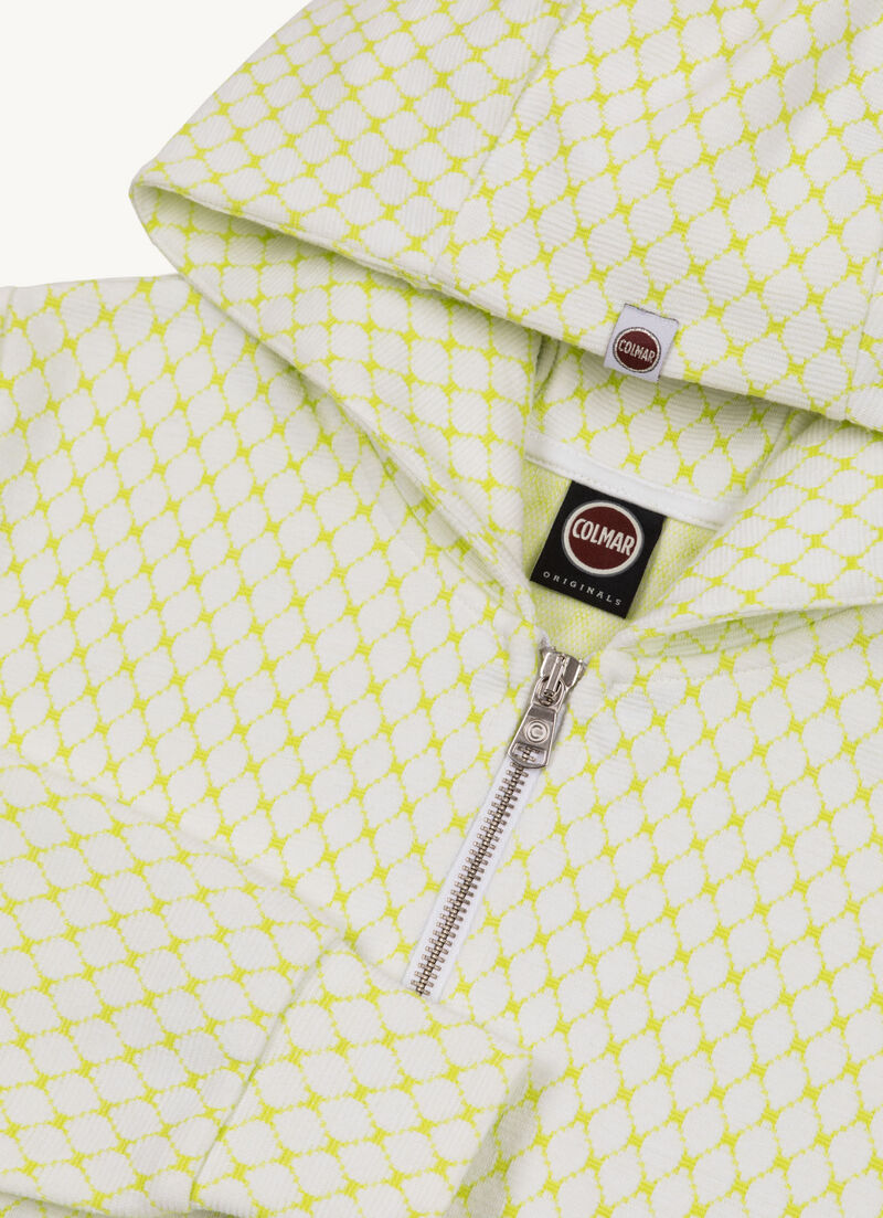 Interlock hooded sweatshirt