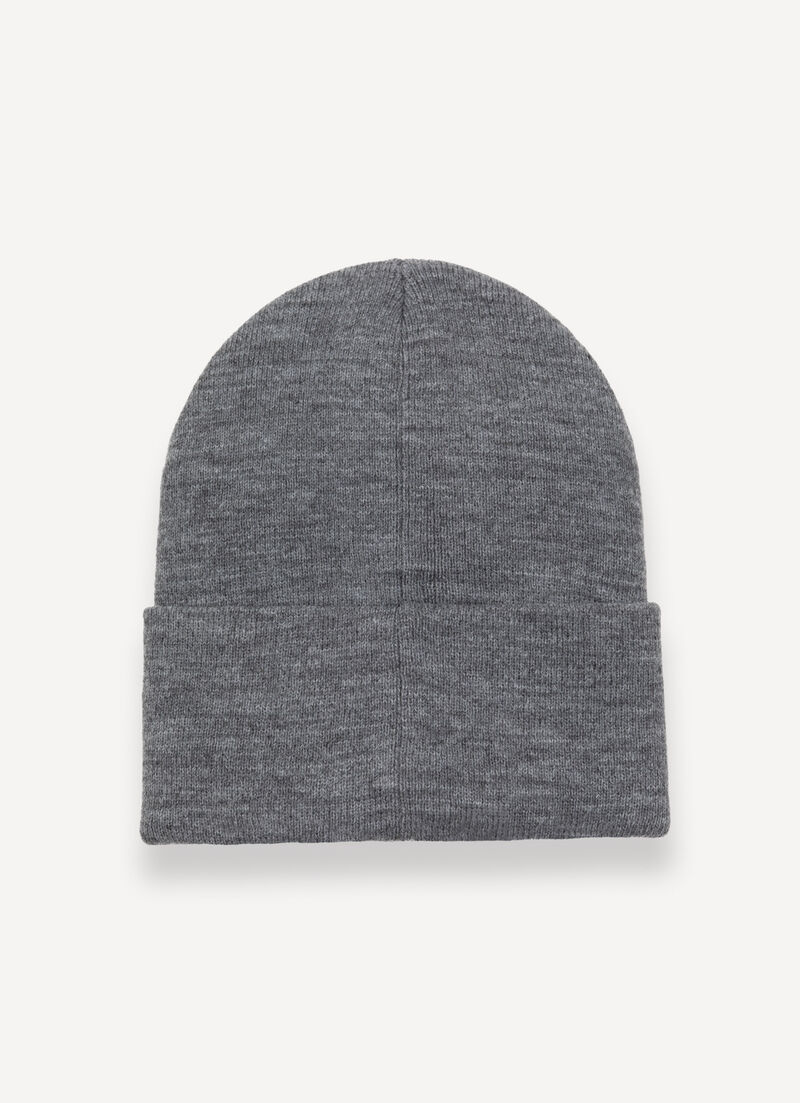 Unisex hat with turn-up cuff