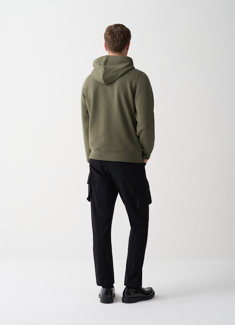 Jacquard sweatshirt
