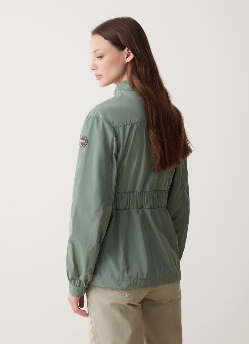 Unlined taffeta jacket