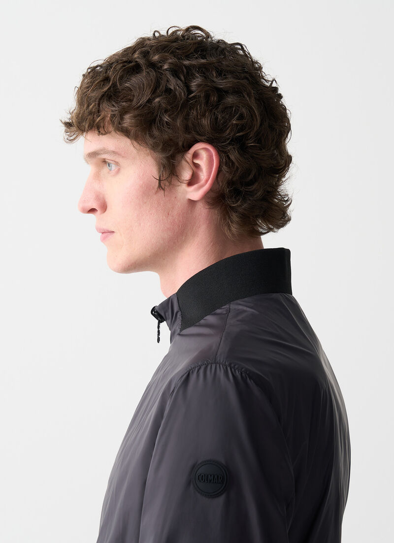 Reversible bomber jacket