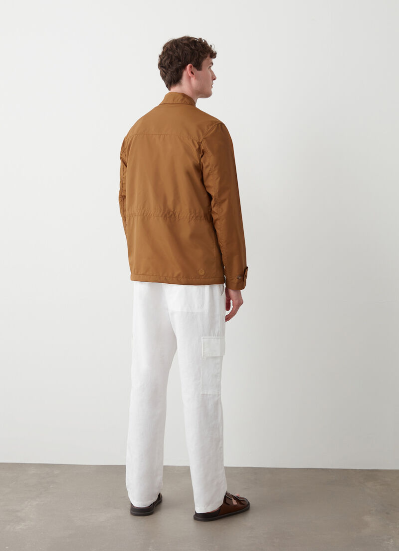Canvas worker jacket