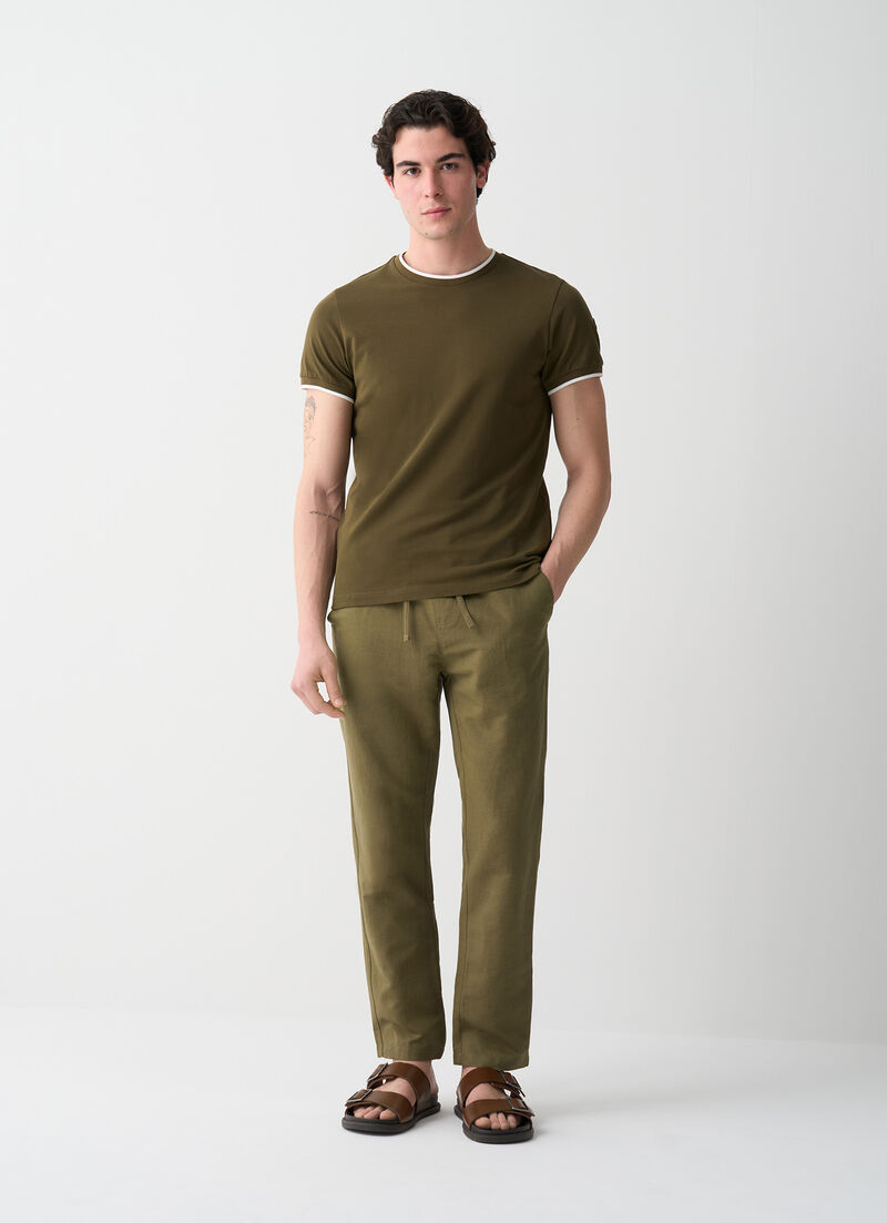 Linen trousers