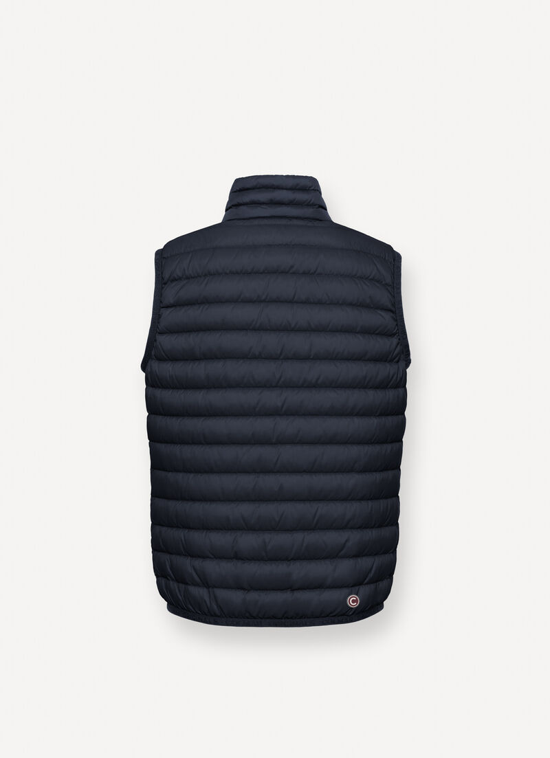 Quilted down gilet