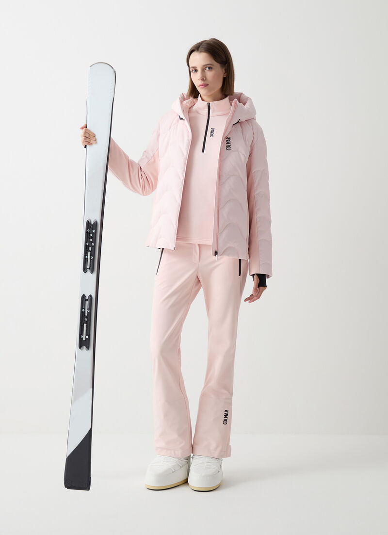 Extra-warm down ski jacket