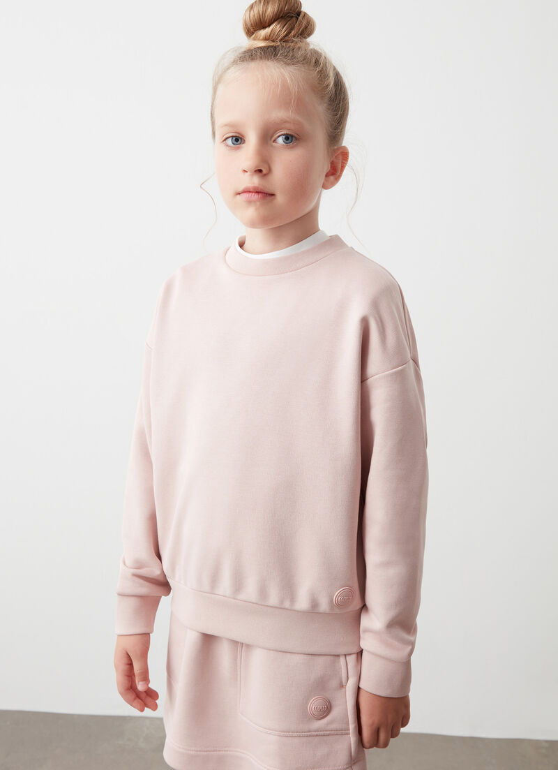 Crew neck sweatshirt